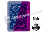 De gok bedriegt de Club Plastic Onzichtbare Speelkaart van Pookitalië Aereo