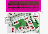 De onzichtbare het Gokken Toebehoren merkten Chinees Mahjong 136 Stukken voor Contact Lense
