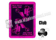 Modiano toont Onzichtbare Speelkaarten onderaan de Jumboindex van de Pookclub