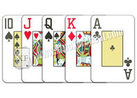 Het Casino van de Pookkaarten van Copag van de bruggrootte Club Duidelijke het Bedriegen Speelkaarten