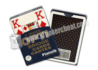 Piatnik 4 Kaarten van de Indexopti Plastic Onzichtbare Speelkaarten Duidelijke Pook voor het Gokken