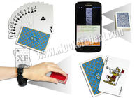 Plastic DUTJEkant Duidelijke Speelkaarten voor de Telefoonscanner van Analyer van de Speltelefoon het Gokken Steunen