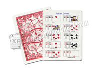 Amerikaanse Fietsdocument Streepjescode Duidelijke Speelkaarten voor PK de Analysator van de Koningss708 Pook
