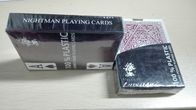 NIGHTMAN plastic Onzichtbare Speelkaarten/Spionspeelkaarten voor Pookvoorspellers