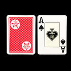 Rode en Blauwe Onzichtbare Speelkaarten/Copag-Koningencasino plastic kaarten