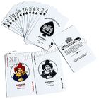 De pook bedriegt Apparaat het Gokken de Duidelijke Plastic Speelkaarten van de SteunenStreepjescode voor de Pook van Texas