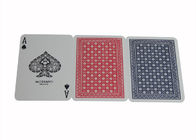 Pookgelijke het Gokken Plastic Speelkaarten van Uitrustingen de Rode Modiano Ramino