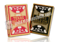 De pooksteunen Copag Texas houden hen Jumboindex Plastic Speelkaarten