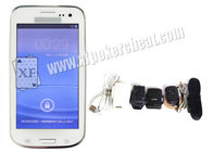 De witte Mobiele de Telefoonpook van Samsung S4 bedriegt Apparaat Duidelijke Speelkaartenanalysator