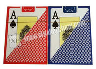 De Speelkaart van Texas Holdem met Pookgrootte en JumbodieIndex door Plastiek wordt gemaakt