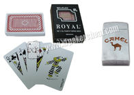 Professionele Duidelijke Pookkaarten, de Koninklijke Plastic Speelkaarten van Casinospelen