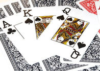 Professionele Duidelijke Pookkaarten, de Koninklijke Plastic Speelkaarten van Casinospelen