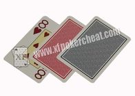 Fournier 2800 Jumboplastiek Duidelijke het Bedriegen Speelkaarten voor Pookanalysator