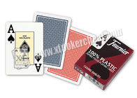 Fournier 2800 Jumboplastiek Duidelijke het Bedriegen Speelkaarten voor Pookanalysator