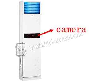 De witte Plastic Scanner van de Airconditioningspook met Verborgen Camera