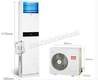 De witte Plastic Scanner van de Airconditioningspook met Verborgen Camera