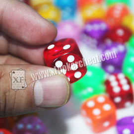 Het transparante Plastic Magische Casino dobbelt voor Reomote-Controle dobbelt Apparaat